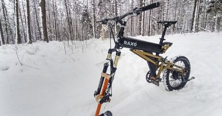 Śląsk. Rowerowe szaleństwo w wersji snow
