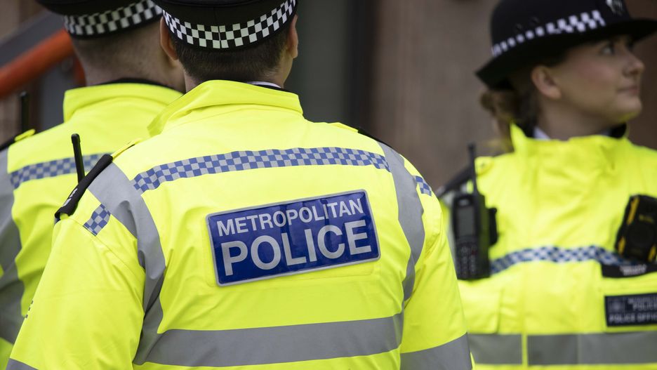 LONDON, UNITED KINGDOM - JUNE 1: Police take security measures as West Ham's defender Kurt Zouma leaves the Thames Magistrates' Court after being sentenced to 180 hours of community service for kicking and slapping his cat in a video posted on the social network in London, United Kingdom on June 1, 2022. Kurt Zouma was also banned from keeping cats for five years and his brother Yoan Zouma was also ordered to carry out 140 hours of community service. (Photo by Rasid Necati Aslim/Anadolu Agency via Getty Images)