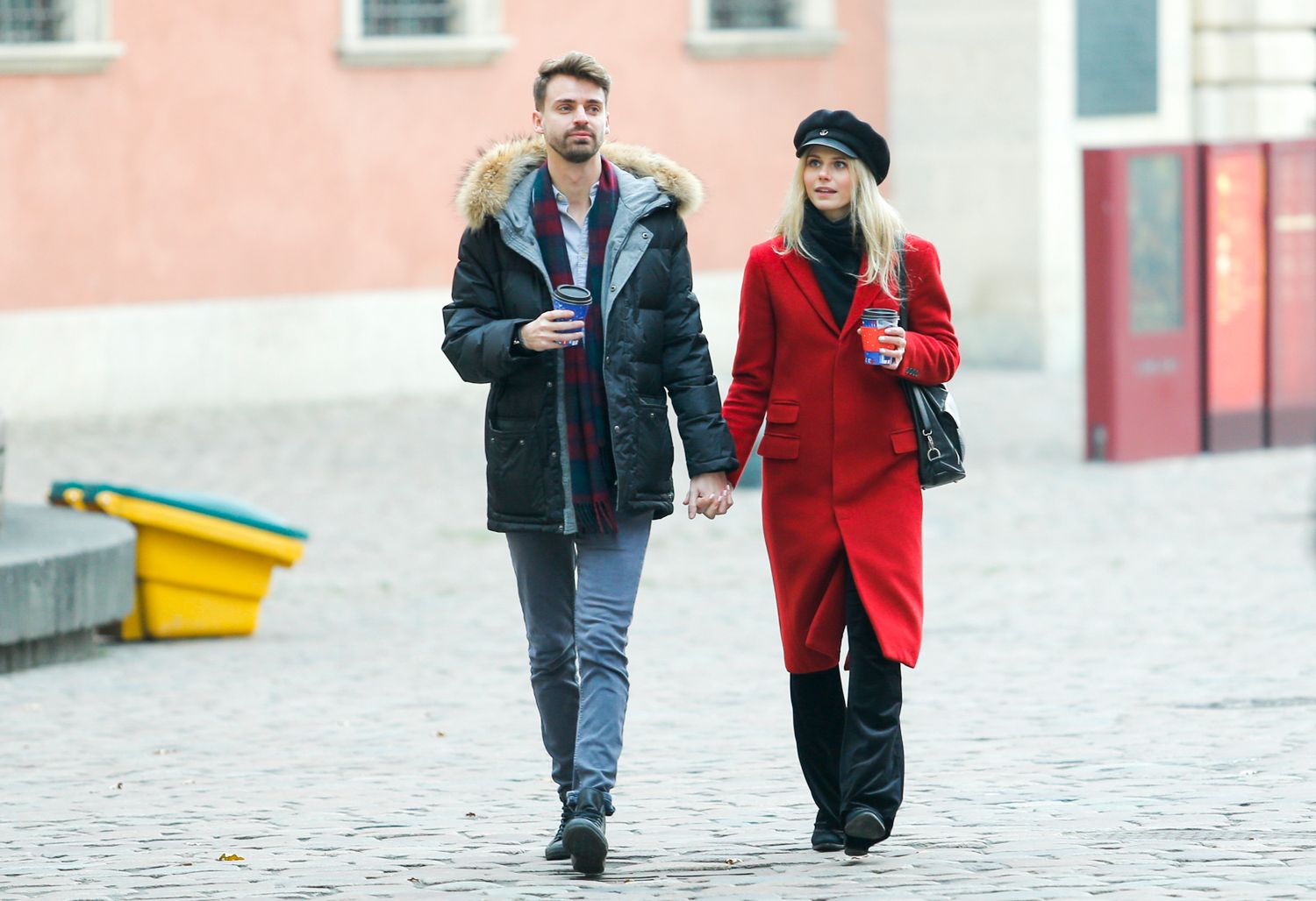 Izabela Zwierzyńska z partnerem