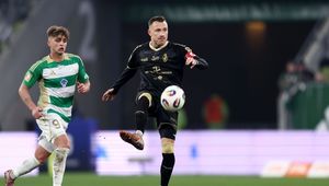 To jego gol dał zwycięstwo z Pogonią. "Wystarczyło tylko dołożyć nogę"