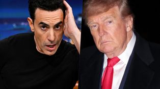 Sacha Baron Cohen o Trumpie: "Za łatwo było go zbagatelizować"