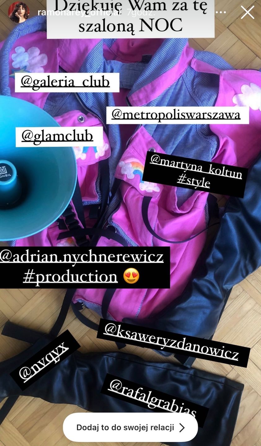 Ramona Rey szturmuje warszawskie kluby