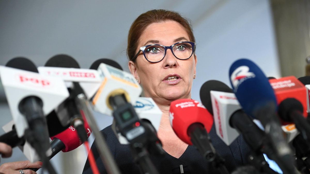 Beata Mazurek nazwała interwencję posłów PO w Ministerstwie Finansów "pokazówką".