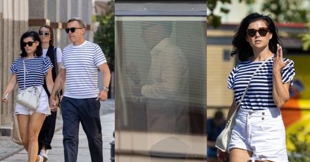 Katarzyna Cichopek i Maciej Kurzajewski nawiedzają butiki z elegancką odzieżą w centrum Warszawy (ZDJĘCIA)