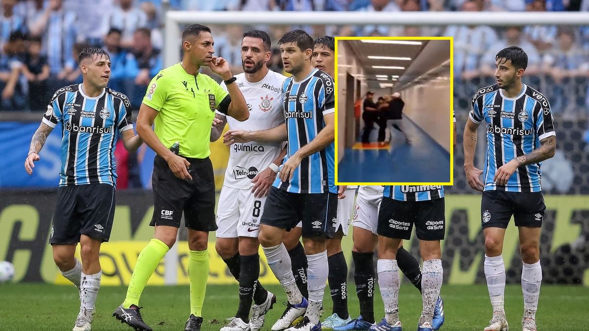 Zdjęcie okładkowe artykułu: Getty Images / Pedro H. Tesch/Getty Images/twitter.com/nocontextfm1 / Na zdjęciu: mecz Gremio vs Corinthians