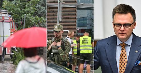 Niż genueński, tymczasowe kontrole na granicy, rozmowy Szymona Hołowni. Co wydarzyło się w tym tygodniu?