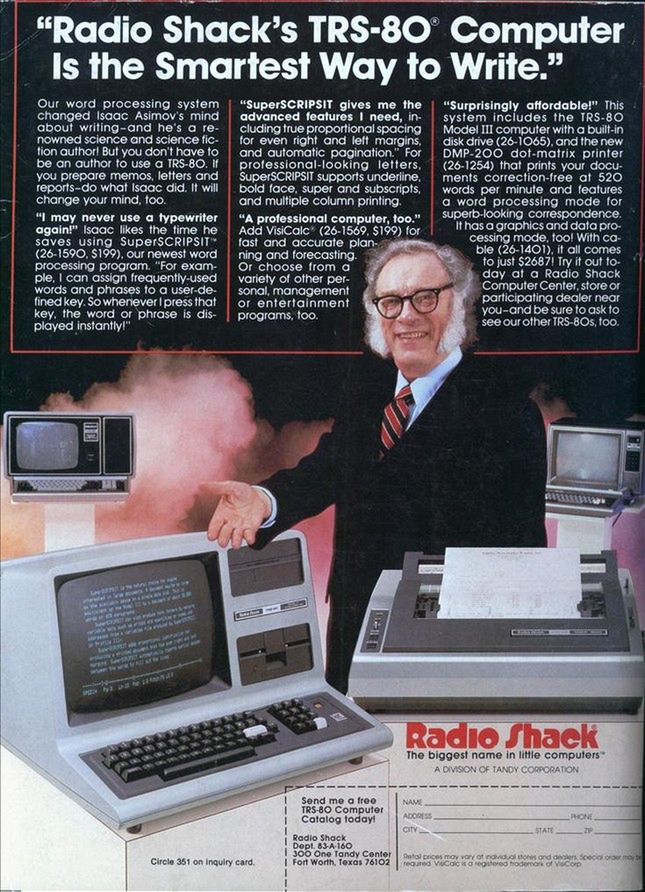 Mobilny Commodore 64 i USB z 1983 roku. Co jeszcze reklamowano w latach 80.? 3