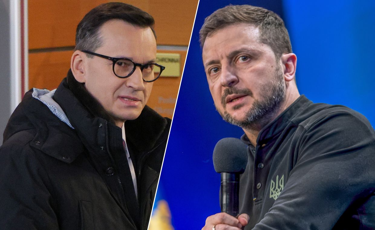 Morawiecki bije w Zełenskiego. "Zaatakował Polskę. Powinien wiedzieć"