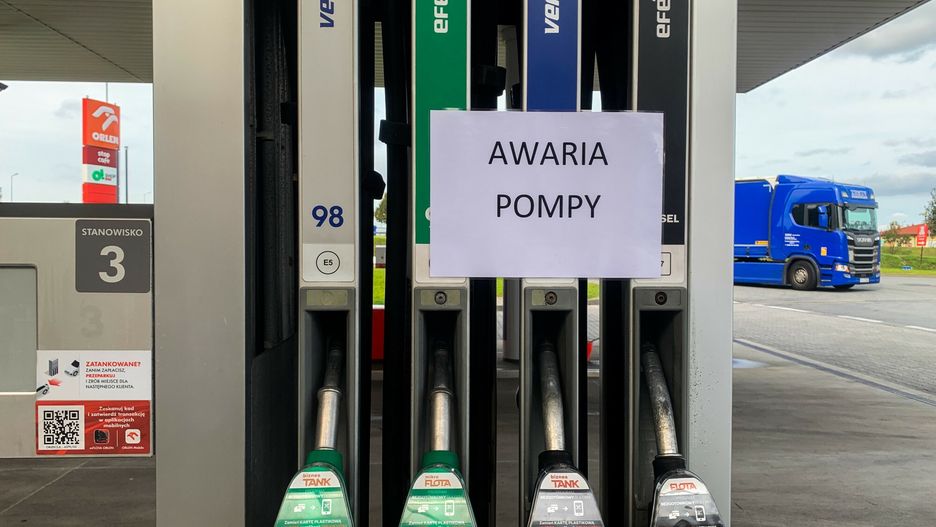 Awarie dystrybutorów paliwa na stacjach Orlen