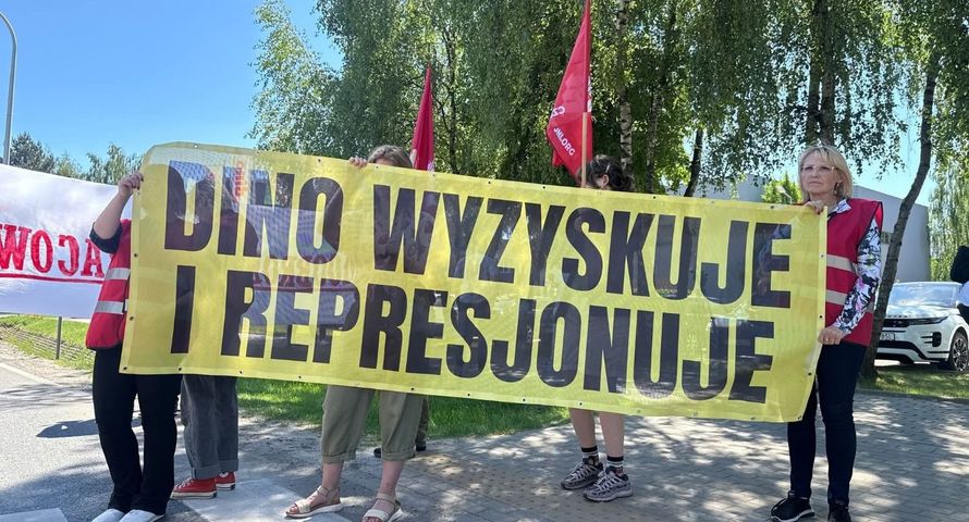 "Buraczana siatka" i fala protestów. Jak Dino zarządza wizerunkowym kryzysem
