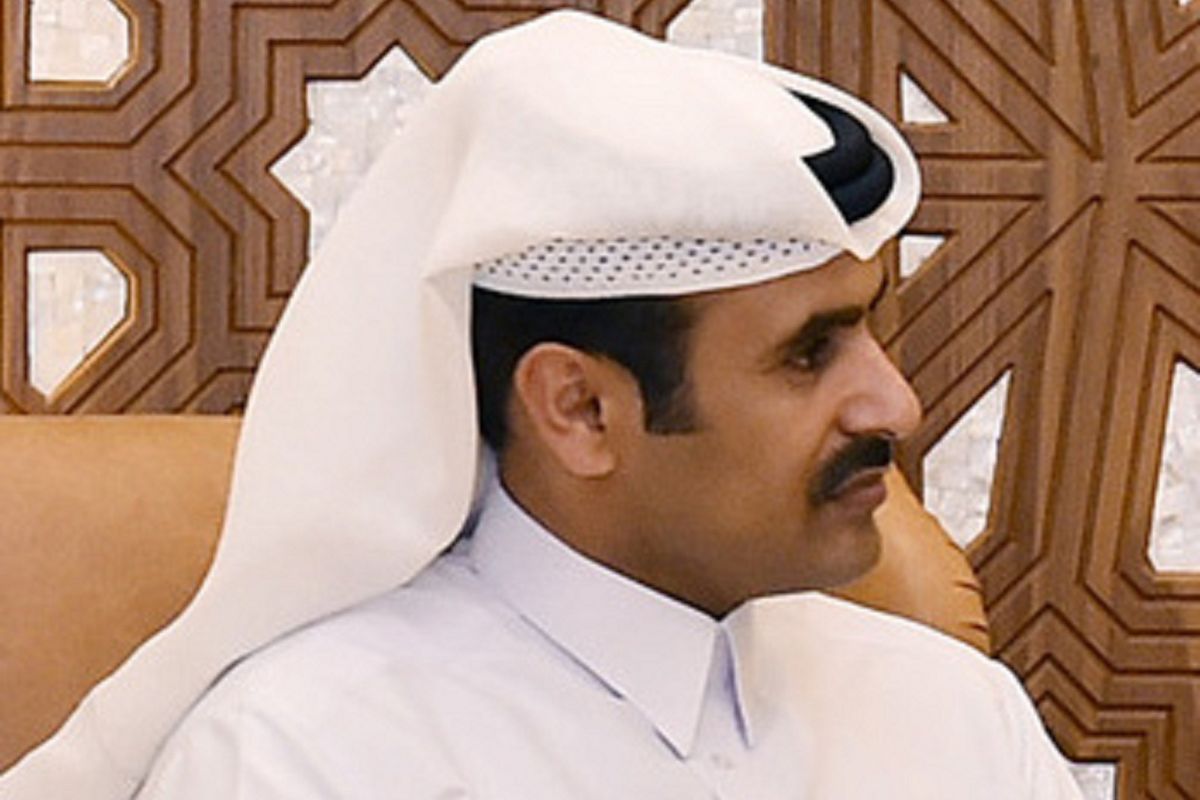 Saad Sherida Al-Kaabi - minister energii Kataru i szef państwowej spółki naftowej i największego producenta skroplonego gazu ziemnego QatarEnergy