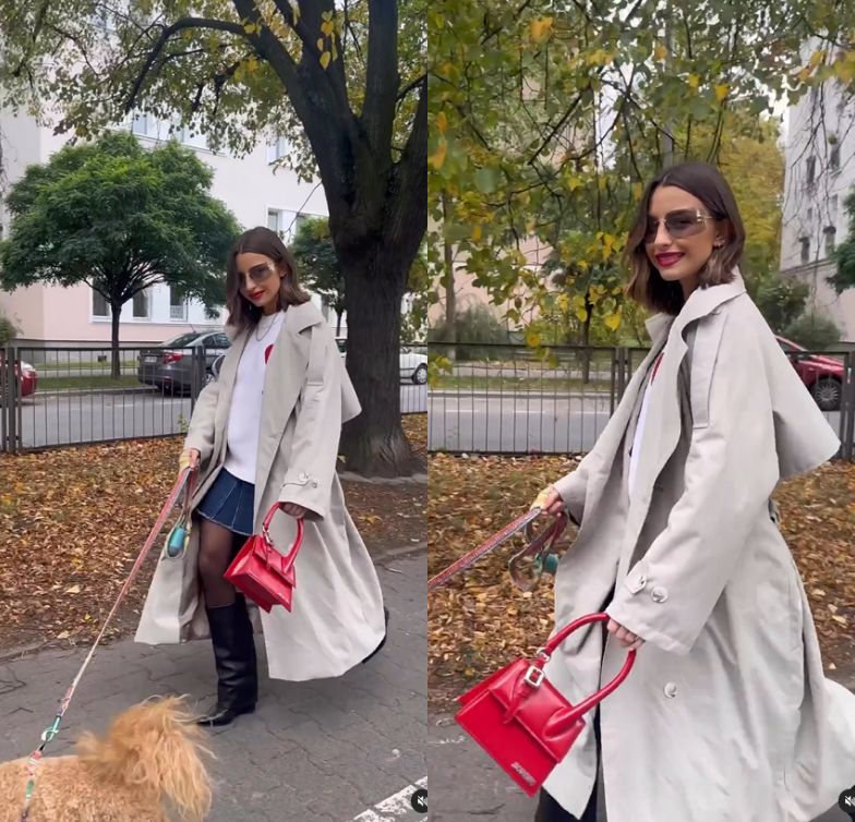 Julia Wieniawa zrelacjonowała wizytę w lokalu wyborczym