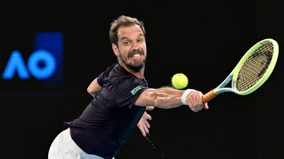 PAP/EPA / Lukas Coch / Na zdjęciu: Richard Gasquet