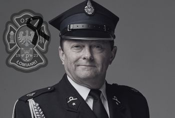 Służył od 55 lat. Nie żyje strażak z Łomianek
