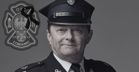 Służył od 55 lat. Nie żyje strażak z Łomianek