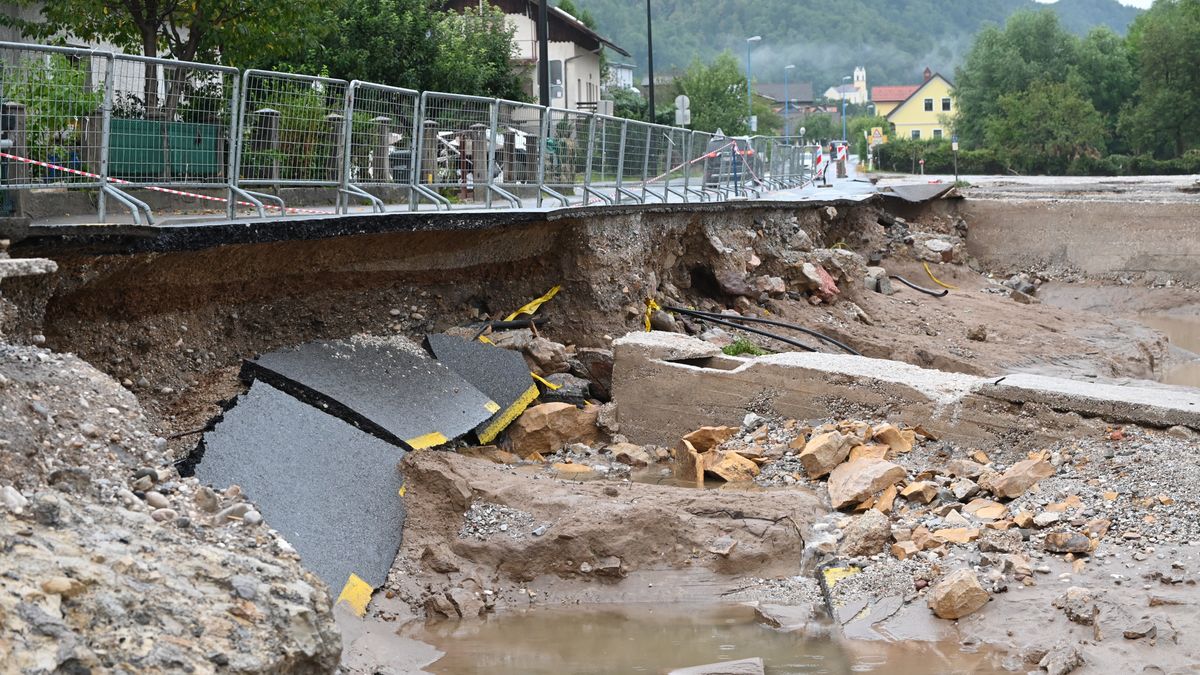Powodzie w Słowenii spowodowały wiele zniszczeń
