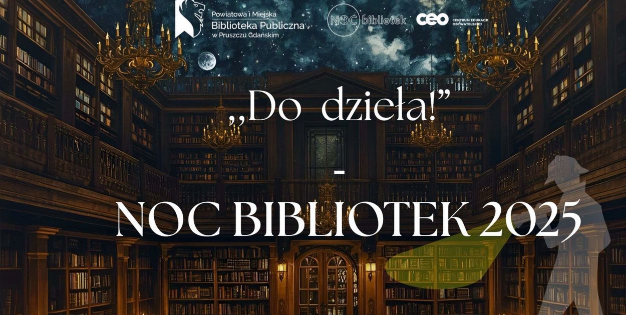 Pruszcz Gdański:  Noc Bibliotek w PiMBP