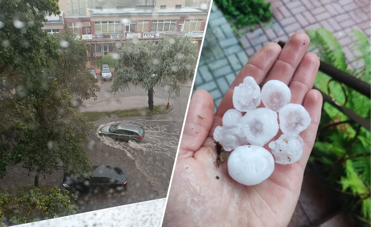 pogoda, ostrzeżenie IMGW, alert RCB, prognoza pogody Nawałnice nad Polską. Tysiące strażackich interwencji