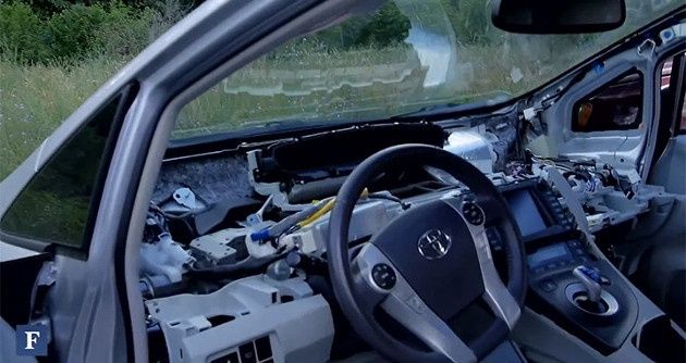 toyota prius hack samochód włamanie przejęcie kontroli