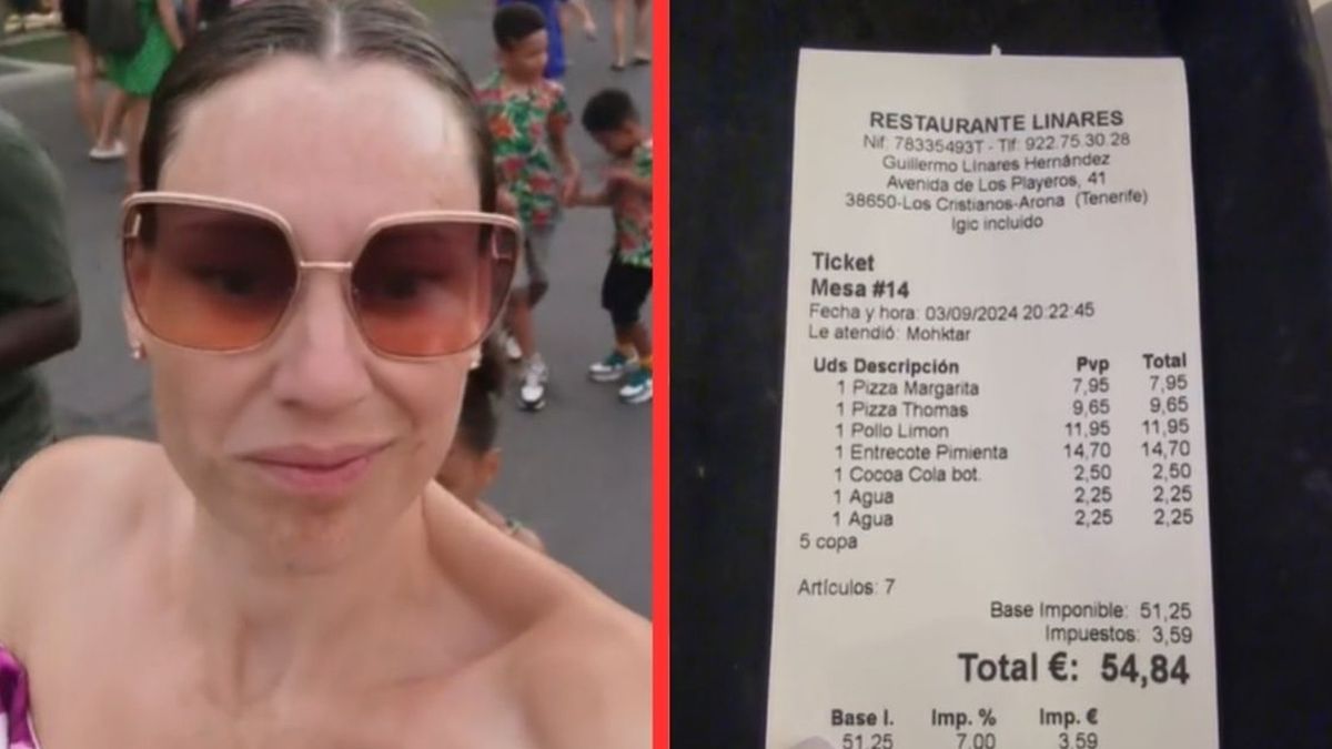 Zapłaciła za jedzenie na Teneryfie. Rachunek ją zaskoczył
