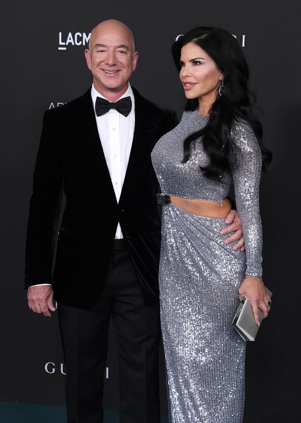 Lauren Sanchez i Jeff Bezos w 2021 roku