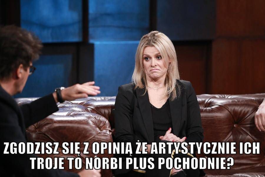 Mandaryna u Kuby Wojewódzkiego w 2018 roku