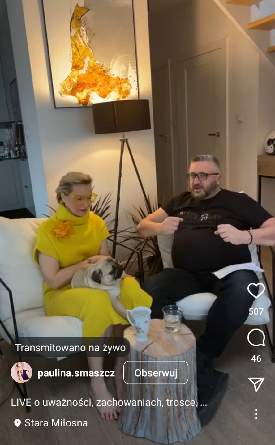 Paulina Smaszcz przeprowadziła wywiad na boso