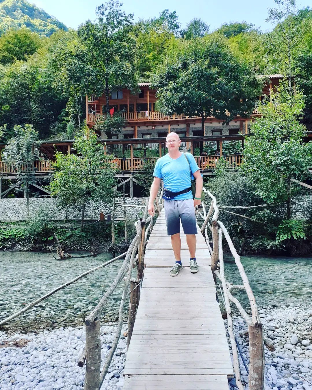 Partner Agnieszki Kubery - starszej siostry Anny Przybylskiej. Fot. Instagram