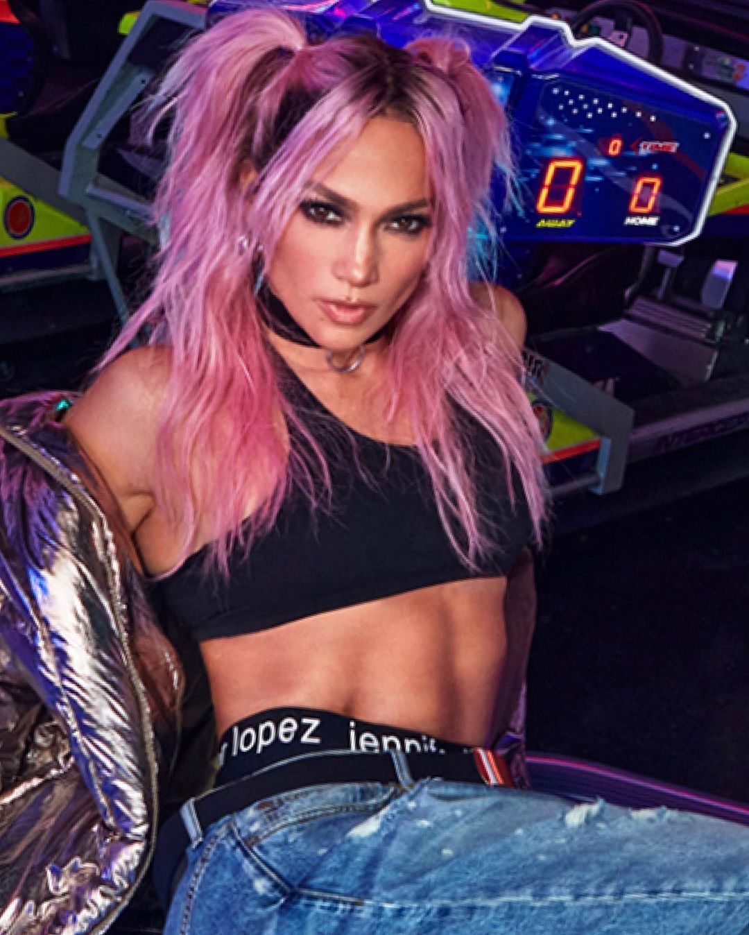 Jennifer Lopez ma różowe włosy