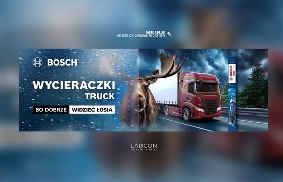 Nowa kampania wycieraczek Bosch. Łoś w centrum uwagi