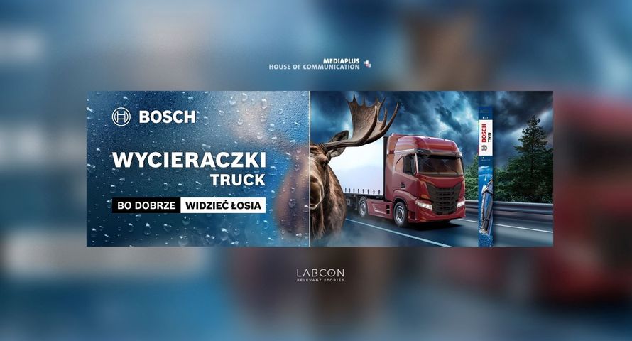 Nowa kampania wycieraczek Bosch. Łoś w centrum uwagi