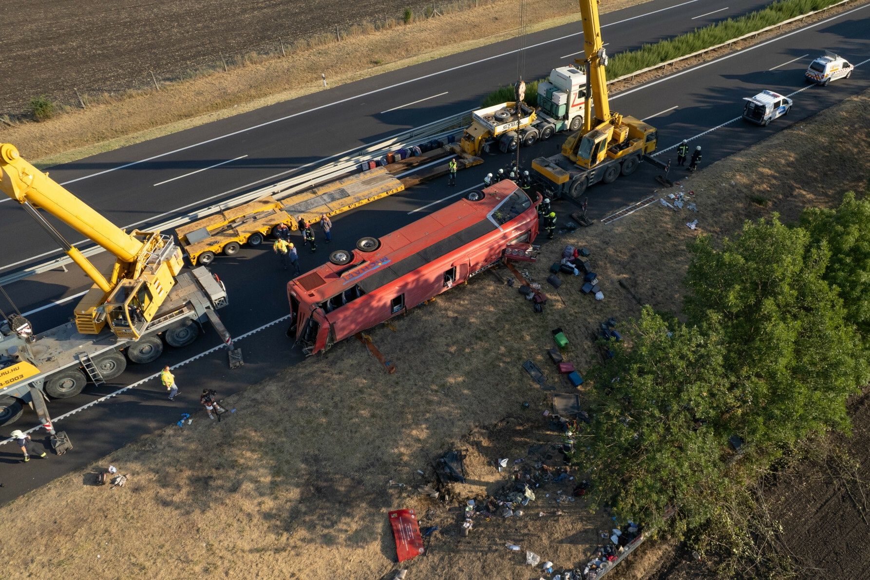 Wypadek autokaru na Węgrzech. Nowe informacje od śledczych