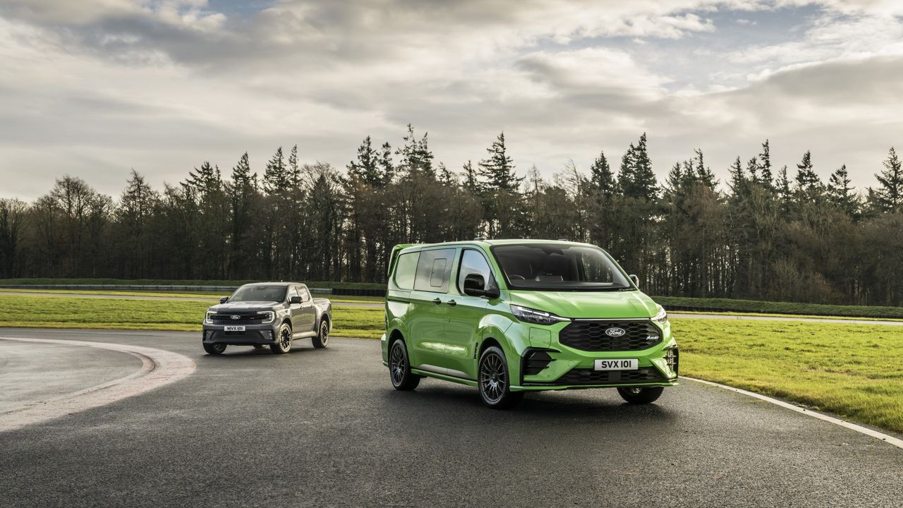 Transit i Ranger na ostro. Ford uzupełnia ofertę o wersje MS-RT