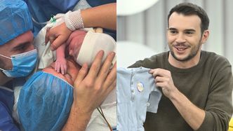 Albert Kosiński był przy porodzie Olgi Frycz: "Nie da się tego opisać. (...) Chwila, moment, KRZYK DZIECKA"