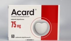 Acard w nowych opakowaniach reklamowany jako „tabletka od serca” (wideo)