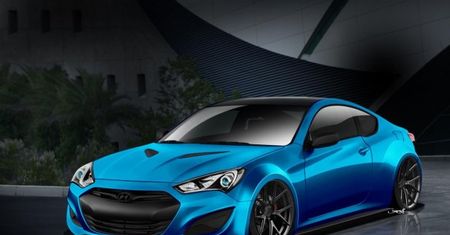 Hyundai Genesis Coupé przygotowywany na SEMA 2013