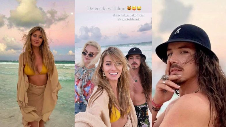 Wakacje w Tulum Michała Szpaka i Marceliny Zawadzkiej