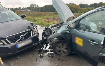 Santock: Czołówka volvo i dacii koło Gorzowa