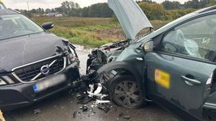 Santock: Czołówka volvo i dacii koło Gorzowa