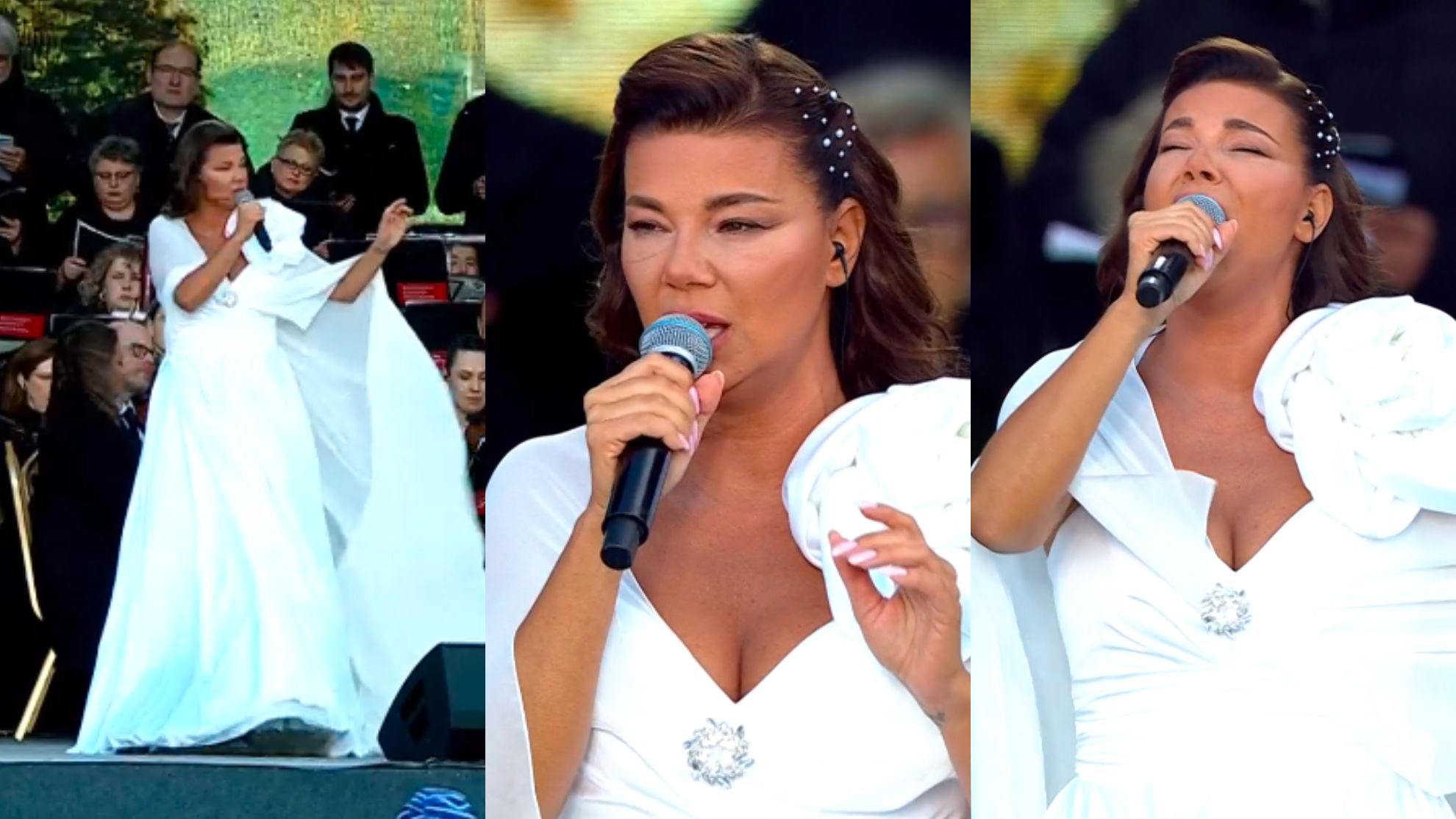 Edyta Górniak wystąpiła na religijnym koncercie TVP