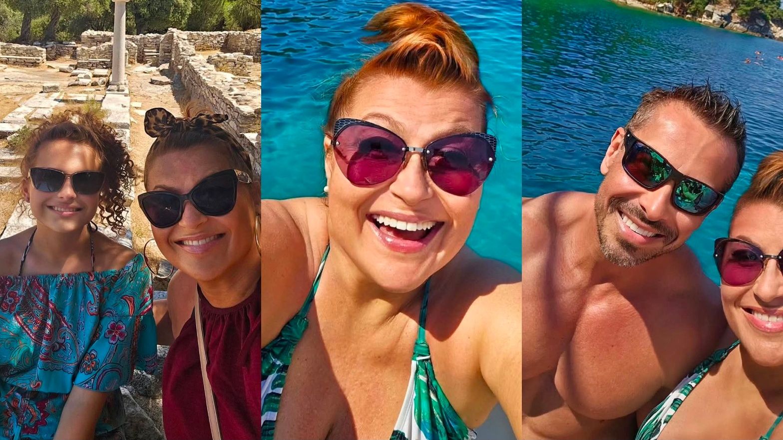 Katarzyna Skrzynecka CHWALI SIĘ greckimi wakacjami