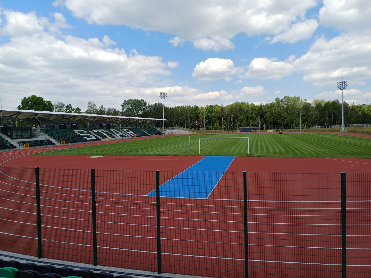Stadion Miejski w Starachowicach.