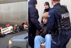 Blokada Wisłostrady przez Ostatnie Pokolenie. Nagraliśmy reakcje kierowców