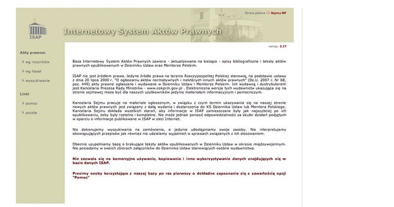 Które państwowe molochy mają najgorsze strony WWW? [TOP 6] 3