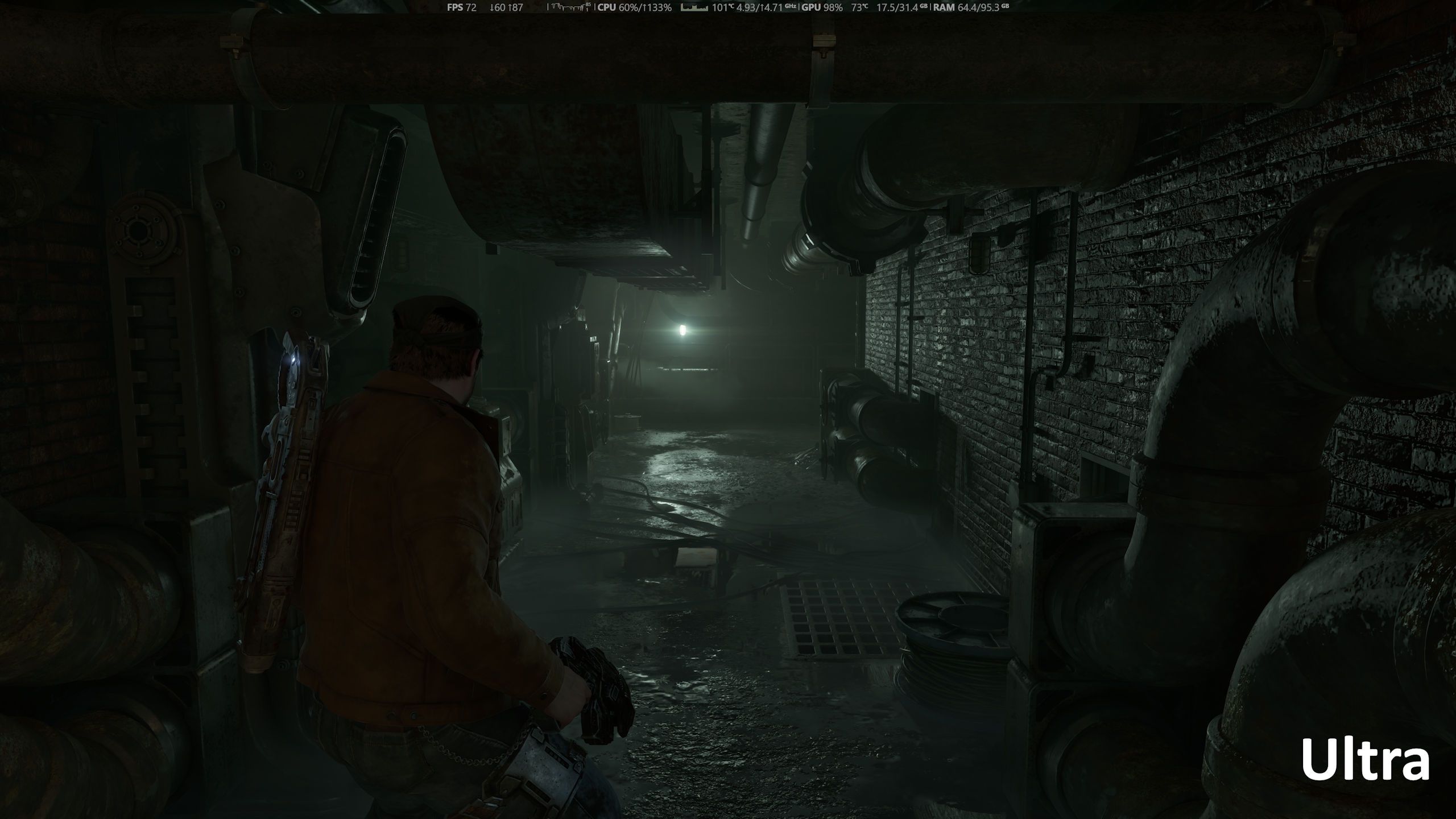 Gears of War: E-Day - ust. Ultra z RTX Geometry