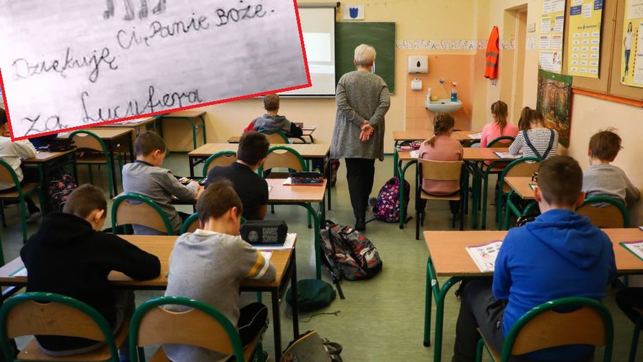 Dzieci miały podziękować Stwórcy za ulubione zwierzątko. Odpowiedź ucznia zaskoczyła wszystkich