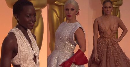 NAJLEPSZE OSCAROWE KREACJE: Lopez, Gaga czy Nyong'o?