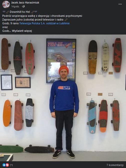 Lubelski skater szykuje się do wielkiej podróży przez Polskę.