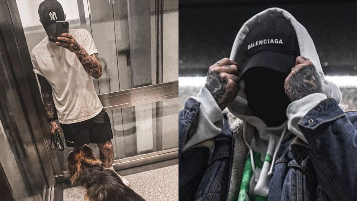 Żurnalista dotychczas ukrywał się za kapturami i czapkami