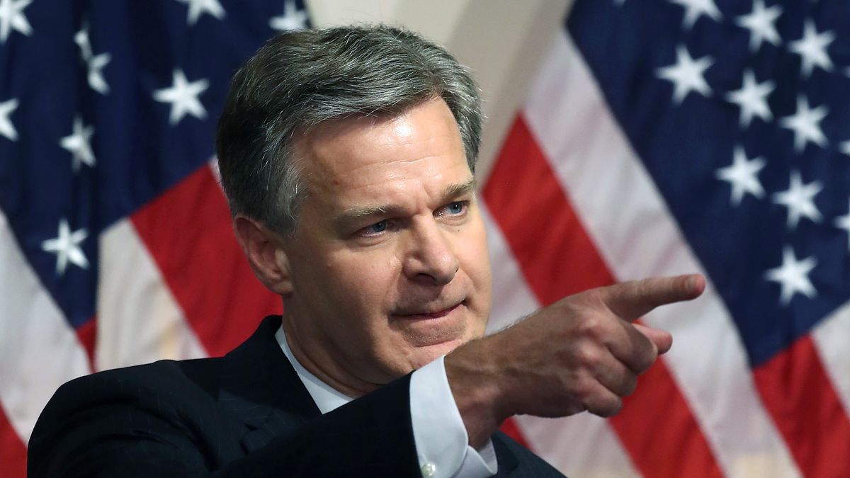 Szef FBI Christopher Wray 
